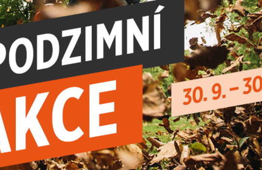 Podzimní akce na sortiment značky ECHO v období 30. 9. – 30. 11. 2024