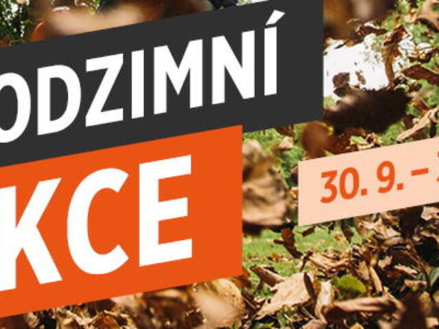 Podzimní akce na sortiment značky ECHO v období 30. 9. – 30. 11. 2024